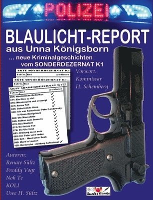 bokomslag BLAULICHT-REPORT... neue Kriminalgeschichten vom SONDERDEZERNAT K1