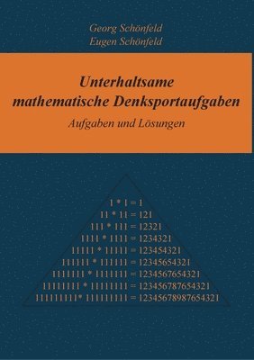 bokomslag Unterhaltsame mathematische Denksportaufgaben