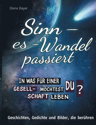 Sinn - es - Wandel passiert. In was für einer Gesellschaft möchtest du leben?