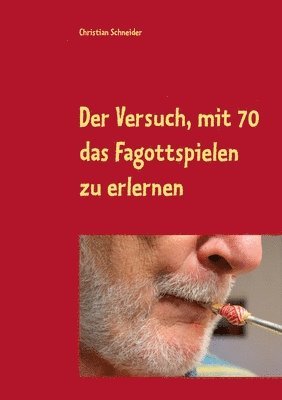 bokomslag Der Versuch, mit 70 das Fagott-Spielen zu erlernen