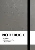 Notizbuch A4 blanko grau, Notizbuch A4, Notebook A4 - Notizbuch A4 blanko grau - 100 Seiten Soft Cover - FSC Papier, Häftad. Tillgänglighet: Lägg i varukorg
