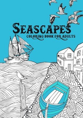 bokomslag Seascapes Coloring Book for Adults