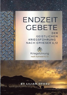 bokomslag Endzeitgebete der geistlichen Kriegsführung nach Epheser 6,12