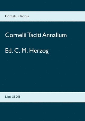 Cornelii Taciti Annalium 1