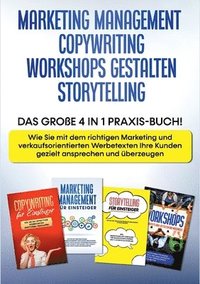 bokomslag Marketing Management Copywriting Workshops gestalten Storytelling