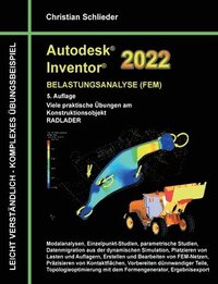 bokomslag Autodesk Inventor 2022 - Belastungsanalyse (FEM)