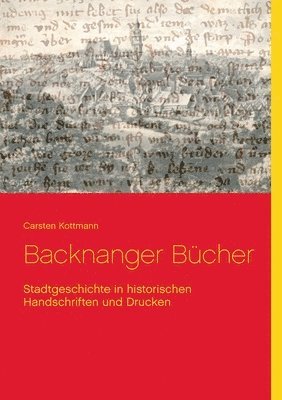 Carsten Kottmann - Backnanger Bücher, Häftad