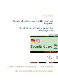 bokomslag Sachkundeprüfung nach § 34a GewO auf Englisch - Die wichtigsten Erklärungen in der Muttersprache
