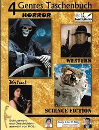 bokomslag 4 Genres Taschenbuch Krimi Sci-FI Horror Western