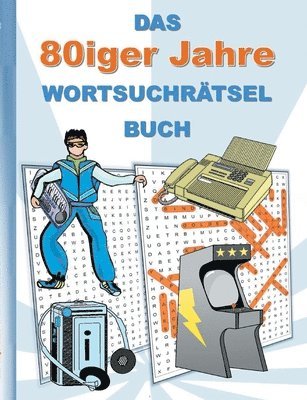 bokomslag 80iger Jahre WORTSUCHRÄTSEL BUCH