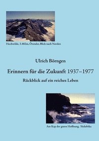 bokomslag Erinnern für die Zukunft 1937 - 1977
