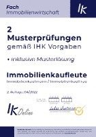 bokomslag IK Musterprüfungen für Immobilienkaufleute Fach Immobilienwirtschaft