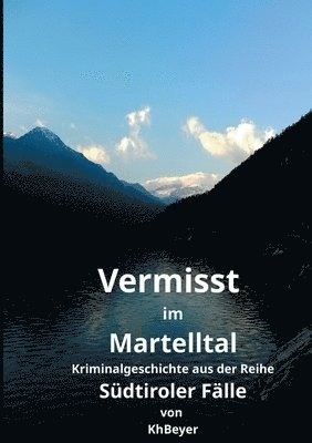 bokomslag Vermisst im Martelltal