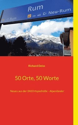 bokomslag 50 Orte, 50 Worte