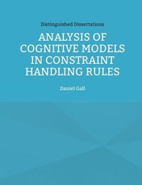bokomslag Analysis of Cognitive Models in Constraint Handling Rules