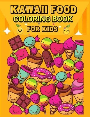 bokomslag Kawaii Food Coloring Book