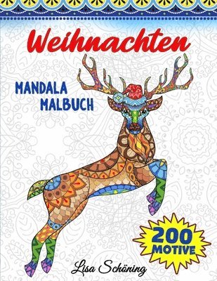 bokomslag Weihnachten Mandala Malbuch