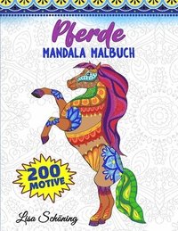 bokomslag Pferde Mandala Malbuch