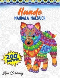 bokomslag Hunde Mandala Malbuch