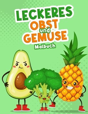 Leckeres Obst und Gemse Malbuch 1