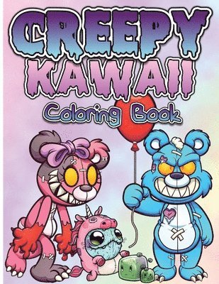 Creepy Kawaii Pastel Goth Coloring Book 1