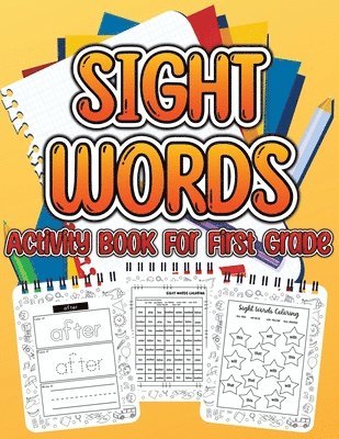 bokomslag Sight Word Activity Book For First Grade Kids