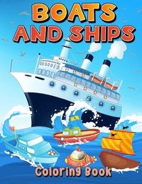 bokomslag Boats And Ships Coloring Book
