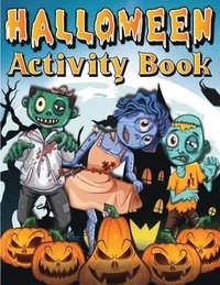 bokomslag Halloween Activity Book For Kids Ages 4-8 6-8