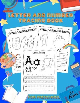 bokomslag Letter and Number Tracing Book