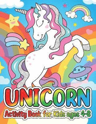 Unicorn Activity Book for Kids Ages 4-8 1