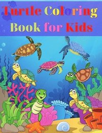 bokomslag Turtle Coloring Book for Kids