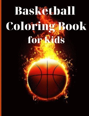 bokomslag Basketball Coloring Book for Kids