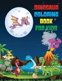 bokomslag Dinosaur Coloring Book for Kids