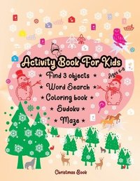 bokomslag Activity book for kids ages 6-8