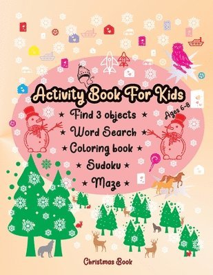 Activity book for kids ages 6-8 1