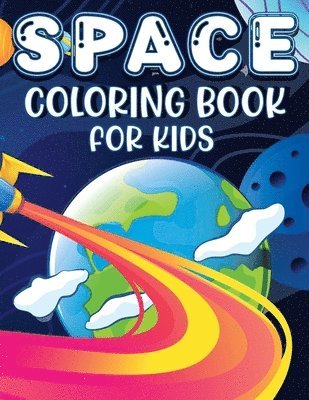 bokomslag Space Coloring Book For Kids