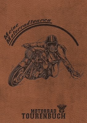 bokomslag Motorrad Tourenbuch - Meine Motorradtouren