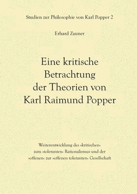 bokomslag Eine kritische Betrachtung der Theorien von Karl Raimund Popper