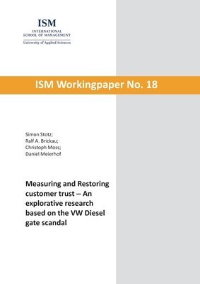 bokomslag Measuring and Restoring customer trust