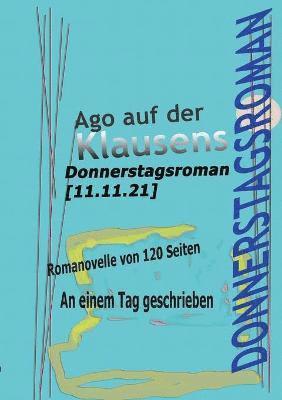 bokomslag Donnerstagsroman [11.11.21]