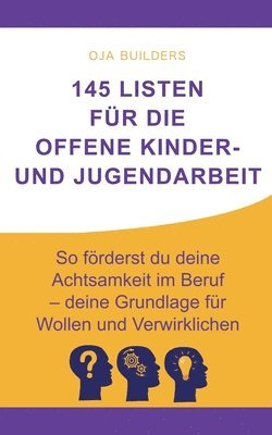 145 Listen für die Offene Kinder- und Jugendarbeit