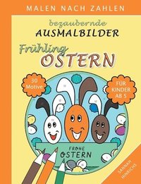 bokomslag Bezaubernde Ausmalbilder Malen nach Zahlen - Frhling-Ostern