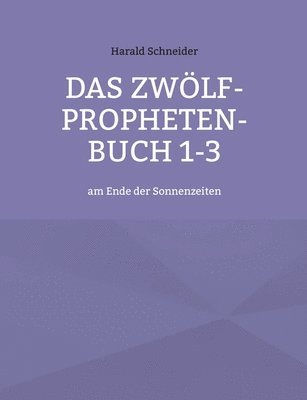 Harald Schneider - Zwölf-Propheten-Buch 1-3, Häftad