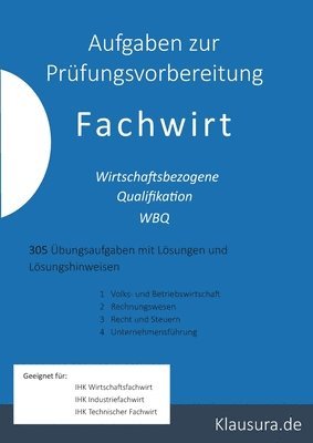 bokomslag Aufgaben zur Prüfungsvorbereitung Fachwirt