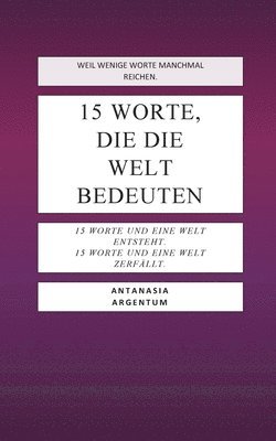 15 Worte, die die Welt bedeuten 1