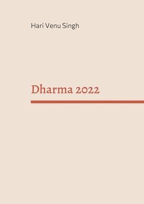 bokomslag Dharma 2022