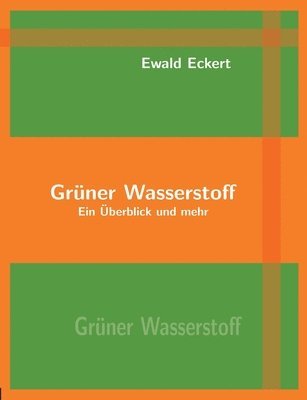 bokomslag Grüner Wasserstoff