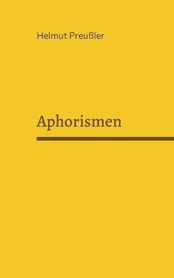 Aphorismen 1