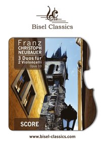 bokomslag 3 Duos für 2 Violoncelli, Opus 10