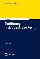 bokomslag Einführung in das deutsche Recht
